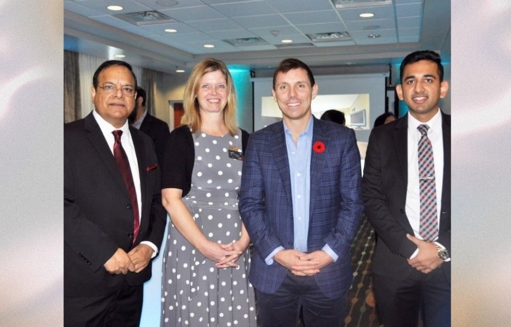 Crown Team with guests at event