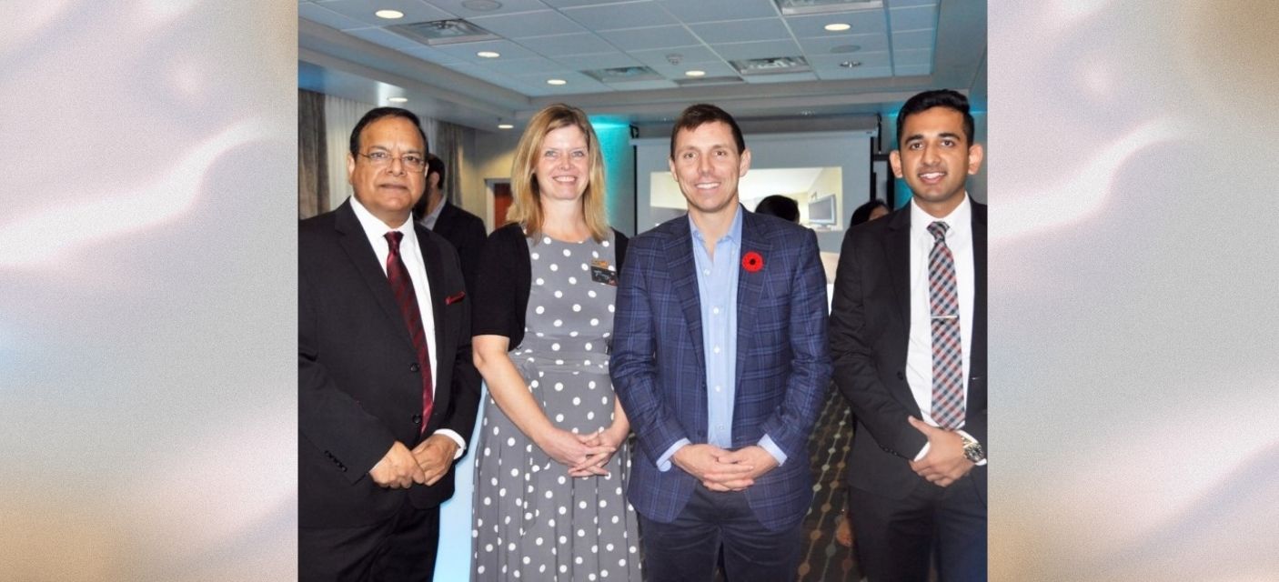 Crown Team with guests at event